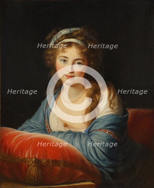 Portrait of Countess Yekaterina Skavronskaya, née von Engelhardt (1761-1829), 1796. Artist: Vigée-Lebrun, Marie Louise Elisabeth (1755-1842)