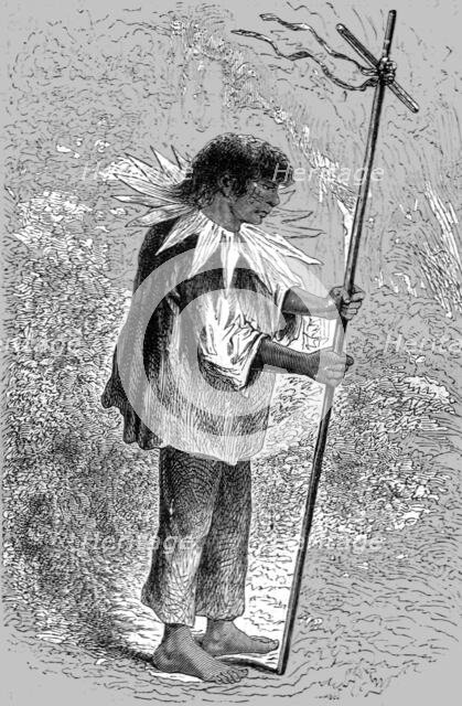 'A Devout Native; A Ride Round the Valley of Mexico', 1875. Creator: Frederick A. Lyons.