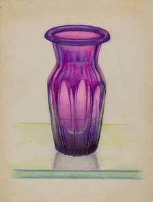 Vase, 1935/1942. Creator: John Tarantino.