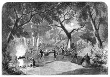 Scene from the opera of "Robin Hood", at Her Majesty's Theatre, 1860. Creator: Smyth.