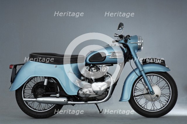 1962 Triumph 3TA. Artist: Unknown.