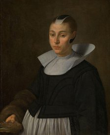 Portrait of young woman, beginning of 17th century. Creator: Unknown.