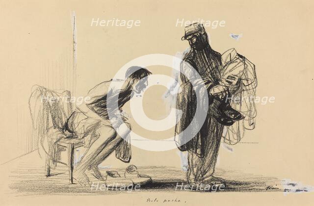 Bolo pacha, c. 1914/1919. Creator: Jean Louis Forain.