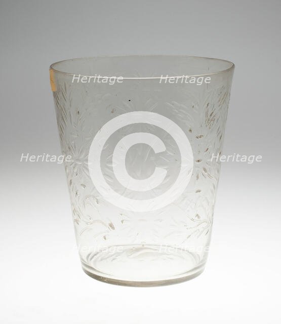 Pulque Glass, México, 18th century. Creator: Unknown.