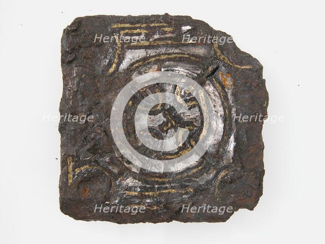 Belt Plate, Frankish, 6th-7th century. Creator: Unknown.