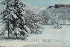 Snow, 1868. Creator: Courbet, Gustave (1819-1877).