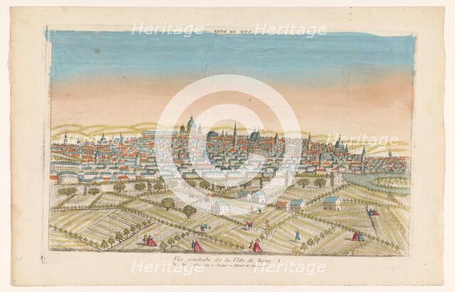 View of the city of Rome, 1759-c.1796. Creators: Louis-Joseph Mondhare, Anon.