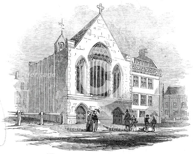 New French Protestant Episcopal Church, Bloomsbury, 1845. Creator: Unknown.