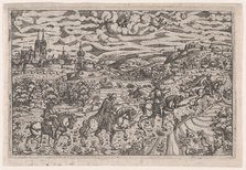 The Abduction of Hieronymus Paumgartner, ca. 1545. Creator: Mathias Zundt.