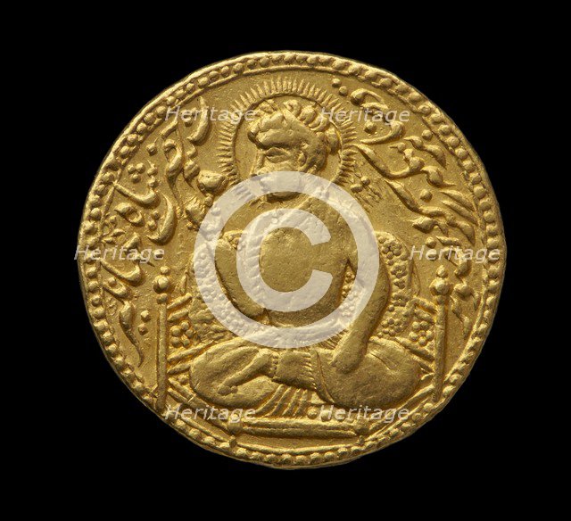 Mughal coin, 1605-1628. Artist: Unknown.