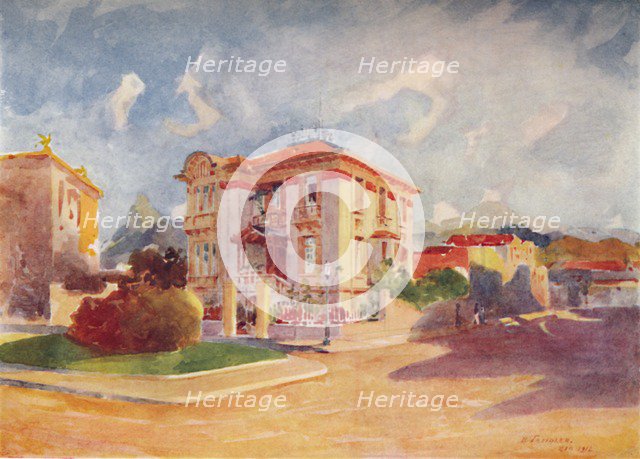 'Residence of H.E. Dr. Pedro de Toledo, ex-Minister of Agriculture, Avenida Beira Mar', 1914. Artist: Unknown.