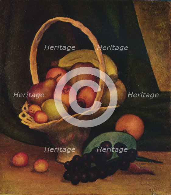 'Basket of Fruit', c1922. Artist: Mark Gertler.