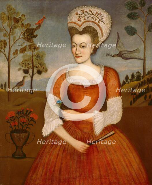 Catharine Hendrickson, c. 1770. Creator: Daniel Hendrickson.