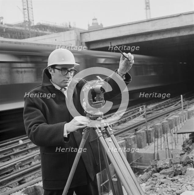 Barbican, City of London, Greater London Authority, 21/03/1966. Creator: John Laing plc.
