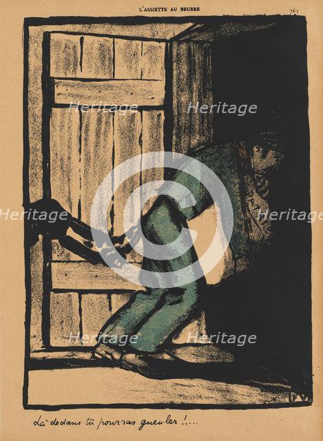 Crimes and Punishments IV, 761: You can bawl, 1872. Creator: Félix Vallotton (French, 1865-1925).