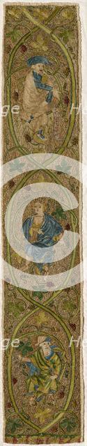 Orphrey Band: The Tree of Jesse, c. 1350. Creator: Unknown.