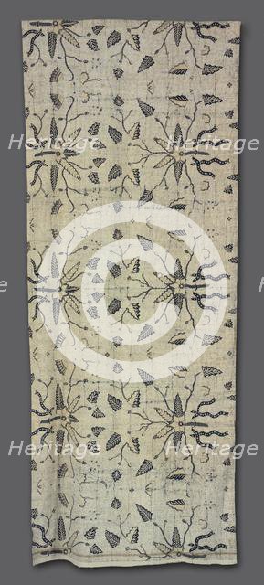 Sarong, 1850s-1860s. Creator: Unknown.