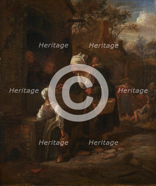 The Fortune Teller, between 1646 and 1679. Creator: Jan Steen.