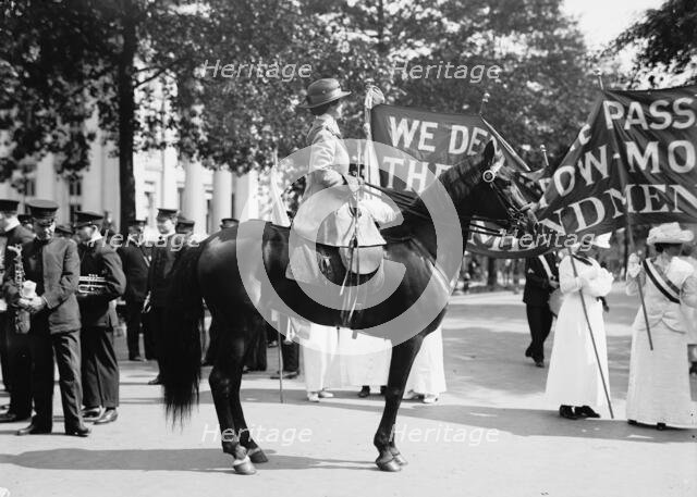 Woman Suffrage - Parade, May 1914, May 1914. Creator: Harris & Ewing.
