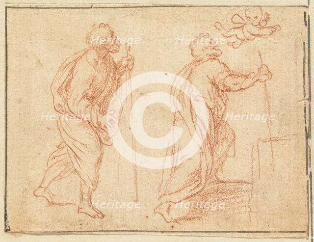 An Apostle Guided by an Angel. Creator: Agostino Masucci.