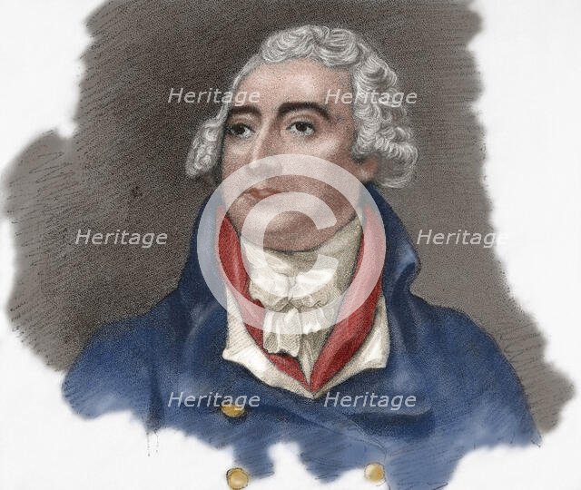 Philip James de Loutherbourg, French-born British painter, 1898.  Creator: Unknown.