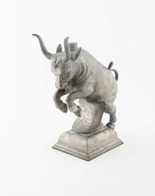 Butchers' Guild Vessel in the Form of a Bull, Lindau, c. 1750. Creator: Unknown.