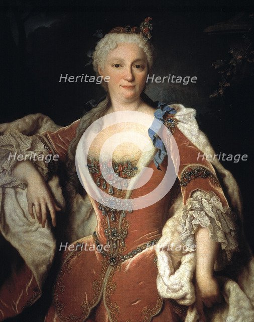 Isabel de Farnesio (1692-1766), second wife of Felipe V.