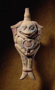 Toad Ocarina, between c.700 and c.900 AD. Creator: Unknown.