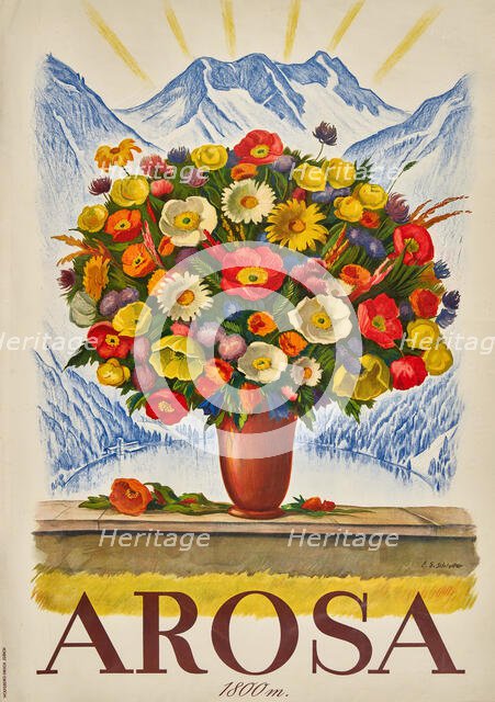 Arosa, 1936. Creator: Schlatter; Ernst Emil (1883-1954).