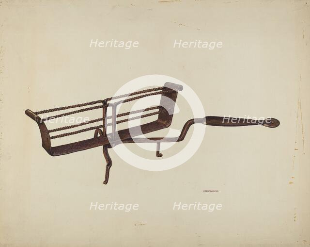 Toaster, c. 1940. Creator: Frank McEntee.