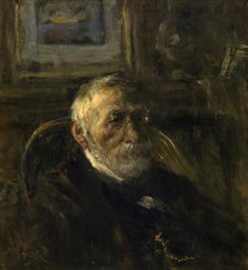 Self Portrait, 1905. Creator: Jozef Israels.