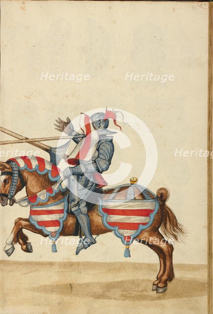 A Tournament Contest, about 1560-1570. Creator: Unknown.