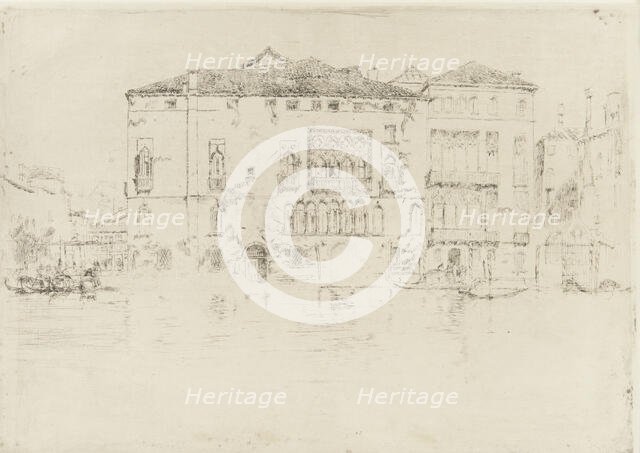 The Palaces, 1879-1880. Creator: James Abbott McNeill Whistler.