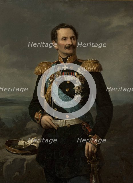 Portrait of the Field Marshal Count Friedrich Wilhelm von Berg (1794-1874).