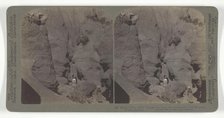 Labyrinthine ways through the Lava ash formations, Red Mountain Crater, Arizona, 1903. Creator: Underwood & Underwood.