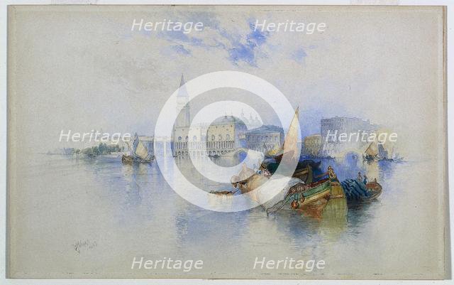 Basin of San Marco, 1897. Creator: Thomas Moran (American, 1837-1926).