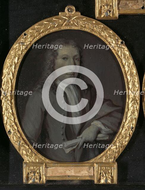 Portrait of Gijsbert Tijssens (1693-1732), Playwright in Amsterdam, 1732-1771. Creator: Jan Maurits Quinkhard.