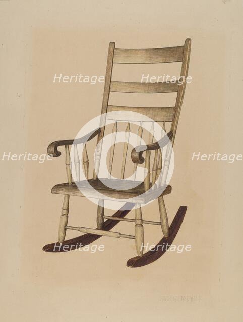 Rocking Chair, 1939. Creator: Raymond Neumann.