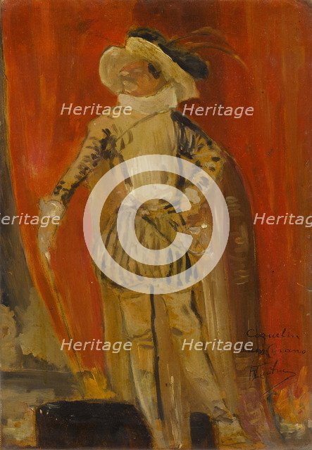 Constant Coquelin as Cyrano.