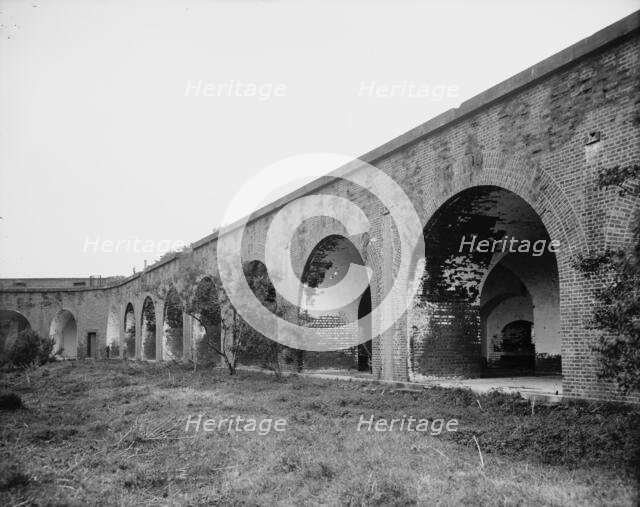 Casements, Fort Pulaski, Savannah, Ga., c1907. Creator: Unknown.
