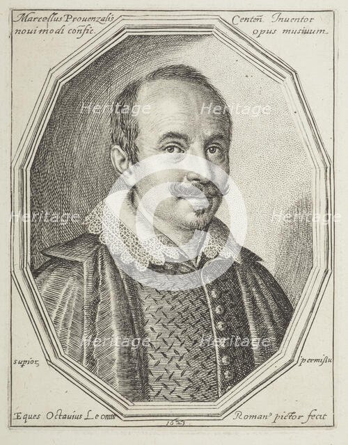 Marcello Provenzali, 1623. Creator: Ottavio Leoni.