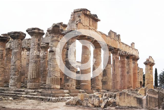 Libya, Cyrene, Temple of Zeus, 2007. Creator: Ethel Davies.