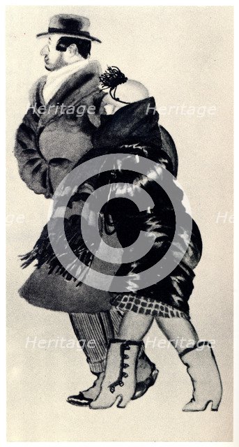 NEPmen, 1920s. Artist: Kardovsky, Dmitri Nikolayevich (1866-1943)