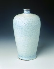 Shiwan meiping vase copying Jun ware, Ming dynasty, China, 1368-1644. Artist: Unknown