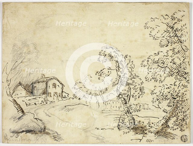 Italianate Landscape, n.d. Creator: Unknown.