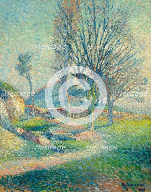 Paysage de Provence, 1921. Creator: Verdilhan, Louis Mathieu (1875-1928).