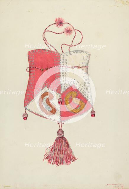 Bag, 1935/1942. Creator: Ann Gene Buckley.