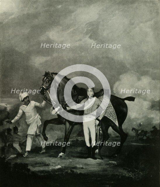 'Lt.-Col. F. A. Daniell in the Uniform of the Body Guard, 1802-1806', (1925). Creator: Unknown.