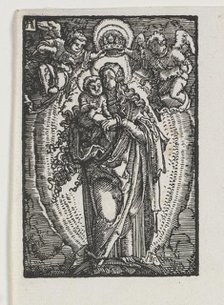 The Fall and Redemption of Man: The Virgin as Queen of Heaven, c. 1513. Creator: Albrecht Altdorfer (German, c. 1480-1538).