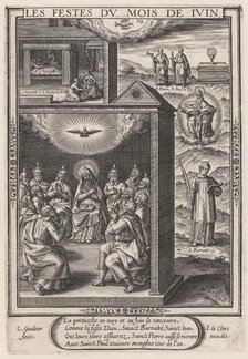 Les Festes du mois de Juin (June: The Pentecost), 1603. Creator: Leonard Gaultier.